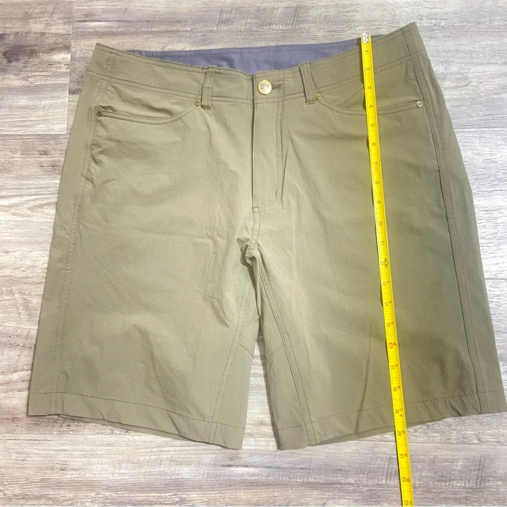 Sherpa Adventure Gear/Tan Flat Front Shorts with Classic Design
